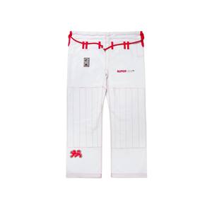 ชุดยิวยิตสู Shoyoroll รุ่น 145 Super Lite Retro สีขาวผสมแดง - Product Image 4