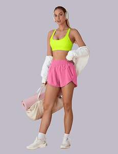 Women Shorts High <b>Waist</b> Summer Fashion Breathable Sportswear Yoga Running Lounge Streetwear Casual Custom Trendy Brand Clothing - Product Image 5