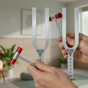 Diapasón de Precisión de 639 Hz |   Con martillo |   Para Terapia y Sanación con Sonido - Product Image 1