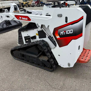 เครื่องยนต์คูโบต้าสำหรับรถตักขนาดเล็ก Bobcat MT100 พร้อมหัวเจาะดินหน้า-หลังทรงพลัง พร้อมถังตักไม้ ราคาสุดคุ้มสำหรับ 4 เครื่องทั่วโลก - Product Image 1
