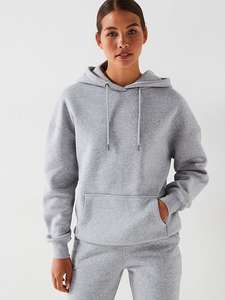 Direct usine gris surdimensionné en gros femmes essentiel à capuche Top qualité anti-rides et respirant sweats à capuche vierges pour les femmes - Product Image 2