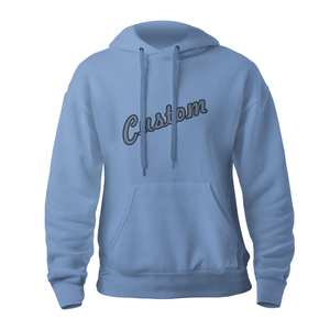 Sudadera con Capucha Unisex Blanca Estampada de Punto, Corte Regular, 100% Algodón, Forro Polar, Capucha con Cordón Ajustable, Bolsillo Canguro, Invierno - Product Image 3