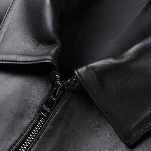 Nouvelle Arrivée : Blouson Homme Hiver en Cuir Véritable et Toile, Coupe-Vent, Écologique, Séchage Rapide, Respirant, Qualité Supérieure - Product Image 4