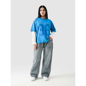 Jersey Eléctrico Azul 96 de Doble Capa, Material 100% Algodón - Product Image 3