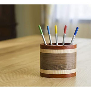 Recién llegado, portalápices de madera de diseño antiguo, portalápices de madera de Calidad exclusiva para accesorios para el hogar a un precio asequible - Product Image 5