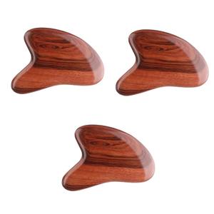 Masseur en bois Gua Sha pour détendre les muscles, artisanat en bois d'acacia massif - Product Image 2