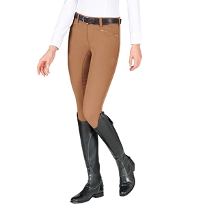 Pantalones ecuestres elegantes para mujer, ropa de espectáculo con agarre de asiento completo, pantalones de montar a caballo personalizados a granel al por mayor - Product Image 6