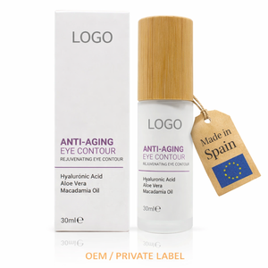 Crema Contorno de Ojos Antienvejecimiento de Marca Privada 30ml |   Fabricante OEM de Productos Naturales para el Cuidado de la Piel |   Fabricante de Cosméticos de la UE – Hecho en España - Product Image 4