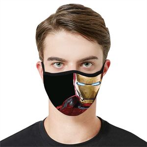 Mascarilla Facial Sublimada de Superhéroe, Cubre Rostro con Logotipo Personalizado, Accesorio de Moda con Orejeras, Poliéster/Algodón 160g - Product Image 3