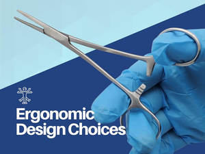คีมผ่าตัดหลอดเลือดแดงตรงและโค้ง6 "อุปกรณ์แต่งแผลคีมผ่าตัดคีมหนีบเนื้อเยื่อสแตนเลสทางการแพทย์ - Product Image 6