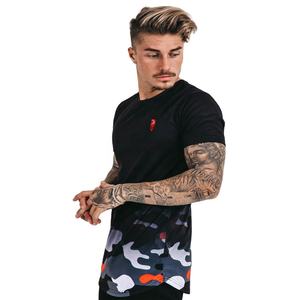 Alta calidad Low Oem Moq 240gsm 100% Camiseta de algodón Marca personalizada En blanco Liso Tallas grandes Camisetas para hombres - Product Image 1