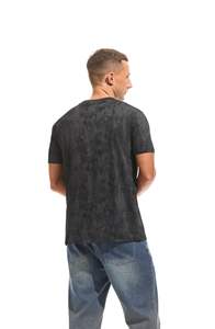 เสื้อยืดเทอร์รี่ทรงปกติสำหรับผู้ชาย แบรนด์ Ozil International คุณภาพสูง ระบายอากาศได้ดี แห้งเร็ว แขนสั้น - Product Image 5