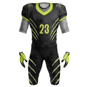 Uniforme de Fútbol Americano Reversible para Hombres Personalizar Tackle Twill Jersey de Fútbol Americano Juvenil de Alta Calidad con Conjunto de Pantalón - Product Image 3