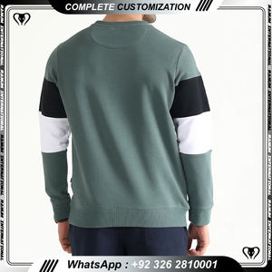 เสื้อกีฬาฤดูหนาวสำหรับผู้ชาย เสื้อพูลโอเวอร์ แห้งเร็ว ระบายอากาศได้ดี เหมาะสำหรับออกกำลังกาย - Product Image 5