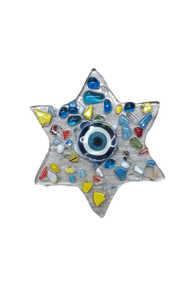 Imán con Diseño de Ojo Turco en Cristal, con Grabado, Forma Redonda, Diseño Moderno, Hecho en Estambul por DAFNI BIG PAZAR - Product Image 5