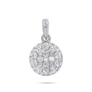 Colgante de Diseño con Diamante Redondo - Product Image 2