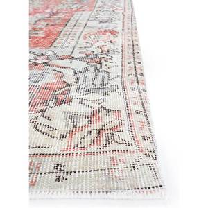 Alfombra de Lana Anudada a Mano de Gran Tamaño, Diseño de Medallón Rojo y Naranja, para Sala de Estar, Pasillo Rectangular, Modelo Pae-2367 - Product Image 4