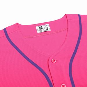 Ensemble uniforme de baseball personnalisé à manches courtes, maillots et pantalons imprimés par transfert thermique pour équipe, grandes tailles, été, haute qualité - Product Image 4