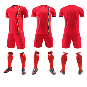 Meilleur prix vierge personnalisé dans toutes les couleurs maillot de football adultes sport étudiant compétition uniforme haute qualité maillot de football - Product Image 2