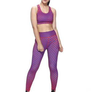 Ropa deportiva personalizada sin costuras para mujer, camiseta sin mangas para Fitness, conjunto de entrenamiento acanalado para correr, Fitness, deportes, conjunto de Yoga para mujer - Product Image 4