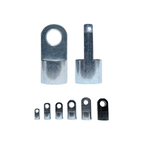 YB020 raccord d'extrémité à oeil en métal de haute qualité M8 M10 boucle en acier Nickel zingué Tube tige Compression vérin à gaz connecteur de montage - Product Image 2