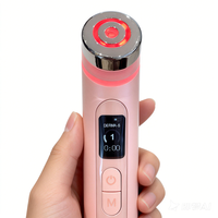 Nouvel appareil de beauté 2026 Pink Booster Pro pour le soin de la peau, masseur facial multifonction 6 en 1