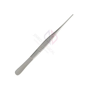 คีมจับเนื้อเยื่อแบบแมนนวล ขนาด 4 นิ้ว ทำจากสแตนเลส |   คีมเดบาเกย์แบบไม่ก่อให้เกิดการบาดเจ็บ |   เครื่องมือผ่าตัดแบบตรงที่มีความแม่นยำ ได้รับการรับรองมาตรฐาน CE - Product Image 2