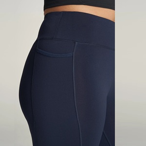 Leggings de yoga ultra doux pour femmes, taille haute, en nylon, pantalons de yoga athlétiques, fabricant de leggings de fitness et d'entraînement ODM - Product Image 5