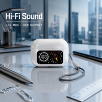 A11 PRO 2026 Nouveaux écouteurs sans fil intra-auriculaires TWS avec indicateur LED, étanchéité IPX5, son Hi-Fi, basses améliorées, faible latence de 30 ms