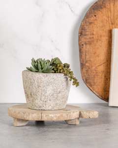 ชามหินทำมือสไตล์วินเทจ พร้อมสีที่ปรับแต่งได้ สำหรับตกแต่งบ้าน ร้านอาหาร และโรงแรม - งานศิลปะและหัตถกรรมคามาล รุ่นคริสต์มาส - Product Image 1