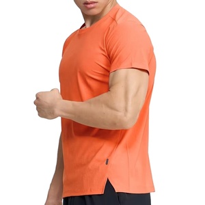 T-shirt vierge 100% Coton Jersey, teint uni, écologique, respirant, anti-boulochage, à manches courtes, avec logo OEM et design personnalisé - Product Image 2