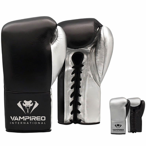 Gants de boxe personnalisés de fabrication réelle pakistanaise fabriqués par une société pakistanaise originale nouvelle conception de gants de combat professionnels de formation professionnelle - Product Image 1