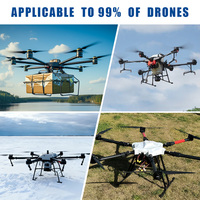 Batterie de drone à semi-conducteurs à décharge 10C 20C, durée de vie prolongée, 45000mAh 6S 14S 18S 300Wh/kg, pack de batteries UAV avec Xt90