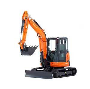 Excavatrice compacte Kubota U48-4 efficace à vendre, faible nombre d'heures, moteur diesel, commandes hydrauliques fluides, cabine fermée, prête à l'emploi - Product Image 2