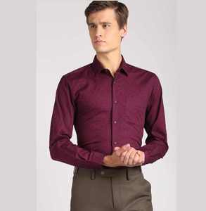 Alta elasticidad Transpirable Cómodo 100% Camisa de vestir de algodón Sin arrugas Manga larga Estilo informal de negocios sin hierro - Product Image 5