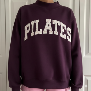 Women Long Knitted Oversized Mockneck Winter Casual Loose Fit <b>Top</b> Soft Clean Streetwear Style Front for Comfortable Daily Wear - Product Image 1