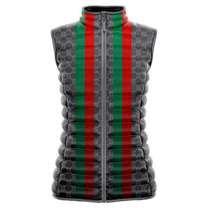 Chaleco acolchado impermeable para hombre, chaqueta acolchada para la comodidad y el calor del invierno con diseño de cuello levantado para máxima protección - Product Image 3