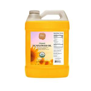 Huile de tournesol raffinée à haute teneur en acide oléique certifiée biologique pure à 99 % - Grade 4000L Hydrogénée de Floride - Product Image 1
