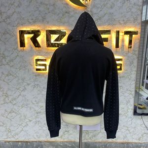 Qualité supérieure 100% coton hiver polaire formelle fermeture éclair à capuche numérique imprimé unisexe sweats à capuche - Product Image 6