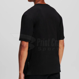 Hot Selling Custom Logo Men Rhinestone T-Shirts Latest Design Breathable Men Rhinestone T-Shirts - Product Image 3