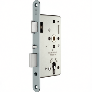 Series 21 APK Panic Mortise Lock for <b>Storage</b> <b>Lockers</b> DIN Right Stainless Steel Self-Locking 20/55/72/8mm E-Rounded SSF - Product Image 3