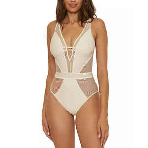 Sublimación de impresión al por mayor de una pieza traje de baño de peso ligero de calidad superior de una pieza traje de baño de Bikini - Product Image 3