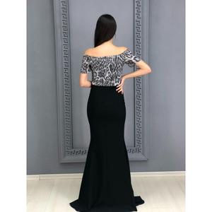 Star donna leopardo pesce abito da sera Tt3737 3737