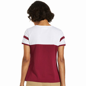 Collection d'été de vente en gros T-shirts pour femmes T-shirts pour femmes adultes en coton multicolore pour l'extérieur - Product Image 3