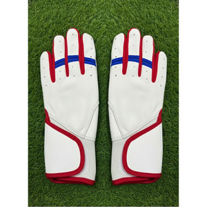 Gants de baseball professionnels en cuir neufs à doigts entiers, antidérapants, avec sangle, pour l'entraînement sportif, OEM - Product Image 1