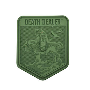 แผ่นปะยางซิลิกอนลายนูนทำจาก3D วัสดุ PVC สำหรับเสื้อผ้าแผ่นพิมพ์สไตล์ร้อนอัด - Product Image 4