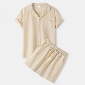 Conjunto Corto para Hombre, Venta Caliente, OEM Personalizado, Calidad Premium, Sudadera con Capucha y Cremallera de Nailon, Pantalones Cortos, Nuevo Conjunto Corto Cortavientos - Product Image 2