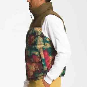 เสื้อแจ็คเก็ตผ้าแคนวาสแขนกุดมีฮู้ดสำหรับผู้ชายเสื้อแจ็คเก็ตกลางแจ้งแบบมีซิปด้านหน้าสำหรับฤดูใบไม้ร่วง - Product Image 4