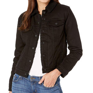 Veste en jean de haute qualité sur mesure pour femmes, design respirant, vêtements à séchage rapide, fabricant de vestes en jean - Product Image 4