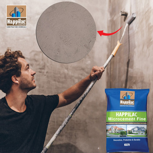 Revêtement et peinture de microciment à haute adhérence Aspect de ciment industriel Micro ciment pour sol et garniture Micro ciment blanc Micro peinture - Product Image 3